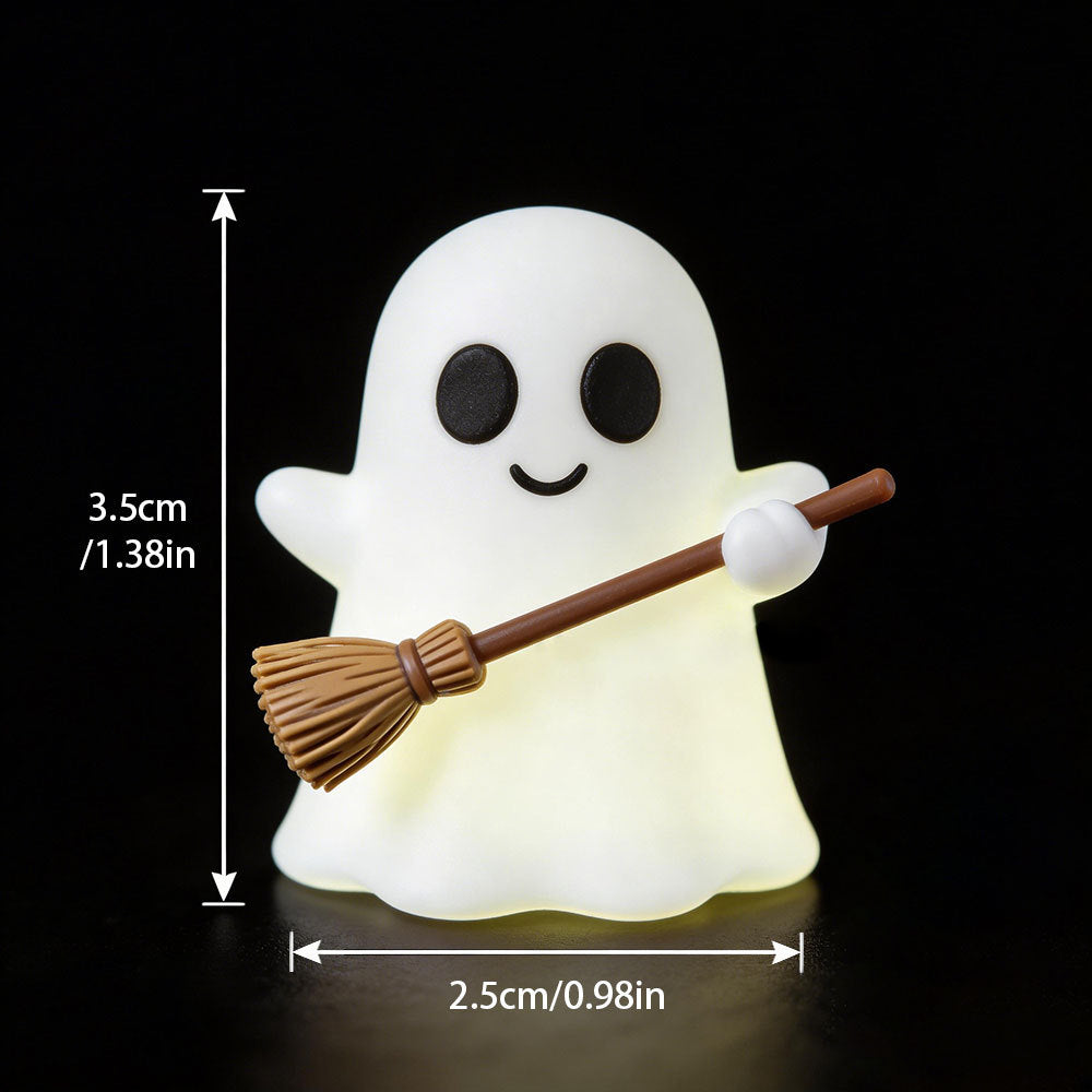 Glowing Halloween Ghost Desktop Ornament