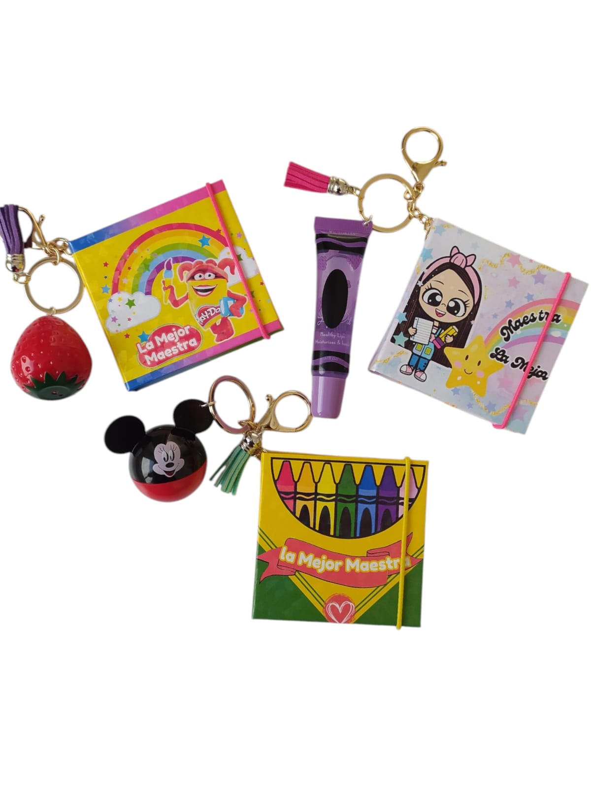 Llavero Post It con Balsamo para Labios