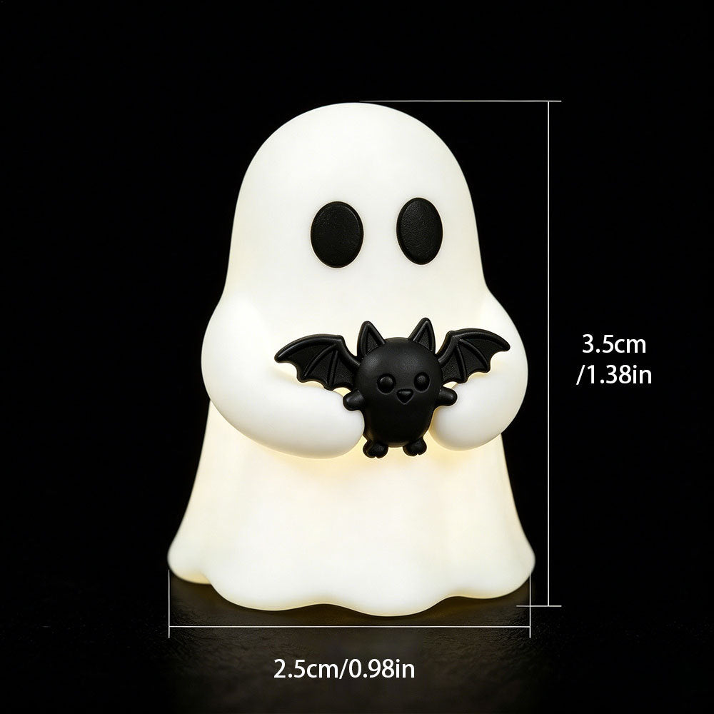 Glowing Halloween Ghost Desktop Ornament