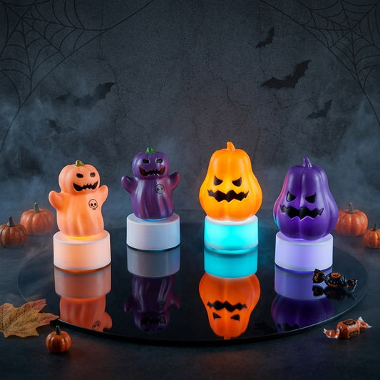 Halloween Electronic Pumpkin Ghost Light Decorations
