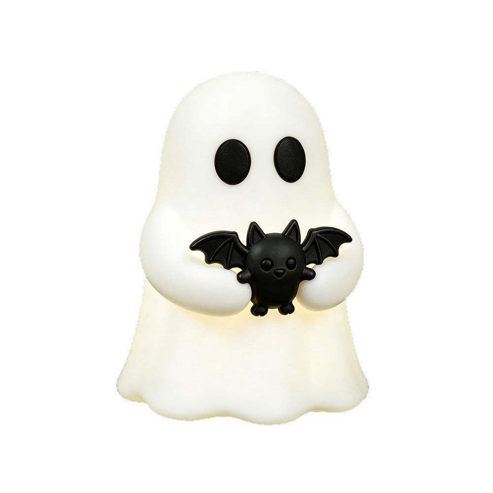 Glowing Halloween Ghost Desktop Ornament