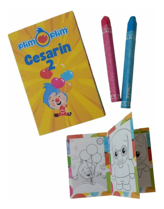 Mini libros para colorear personalizados