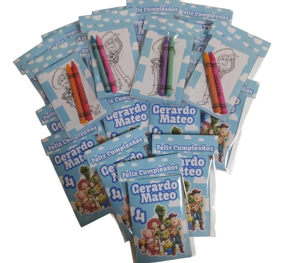 Mini libros para colorear personalizados
