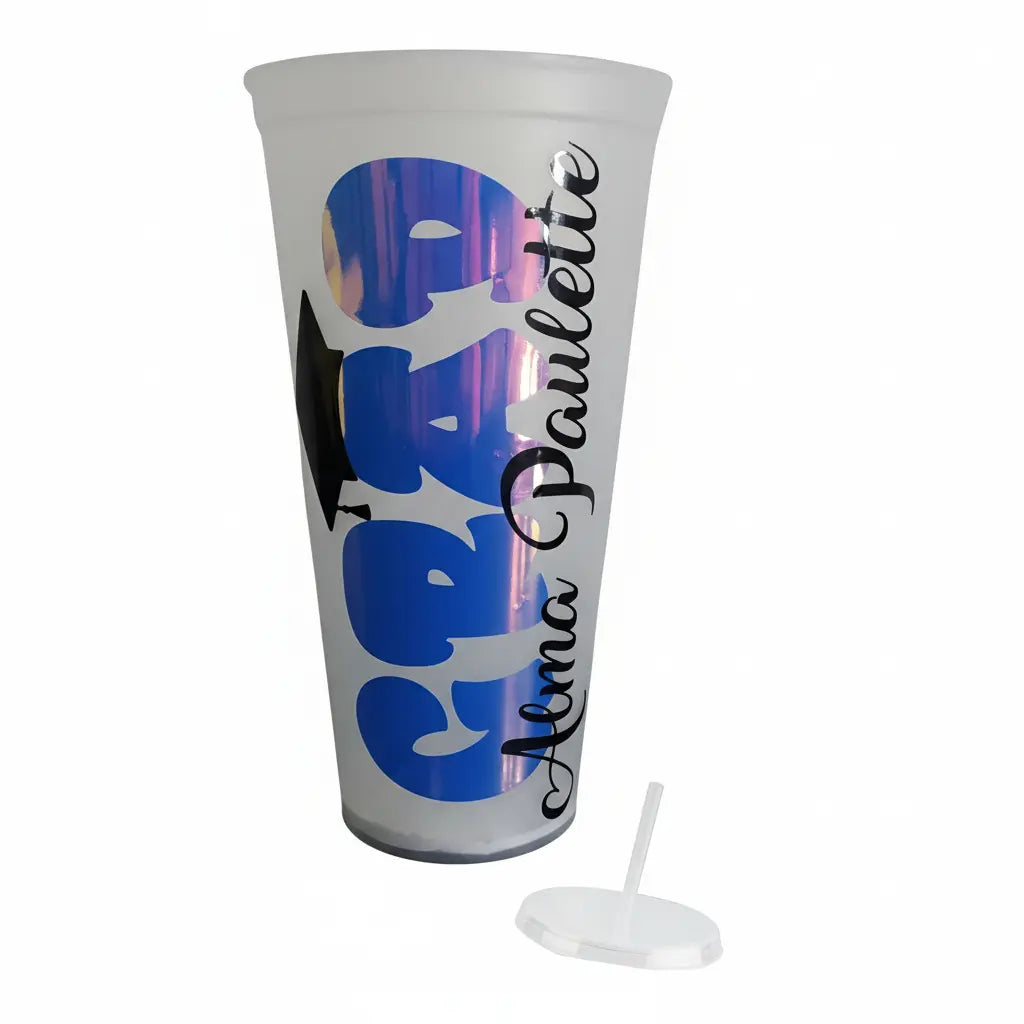 10pz vaso personalizado con luz led