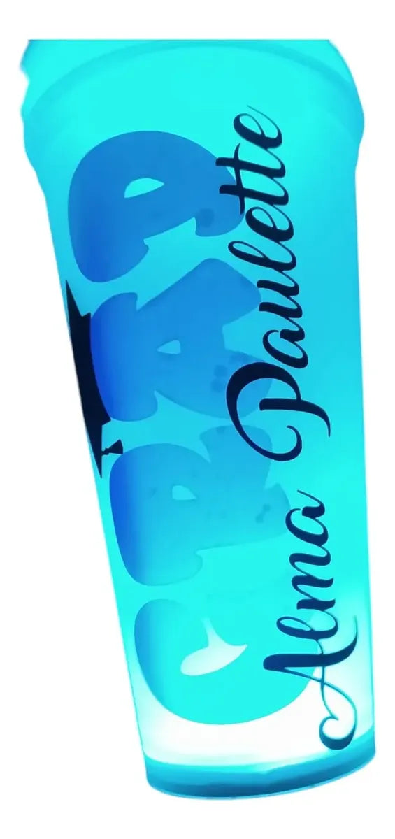 Vaso led stitch regalo de graduación